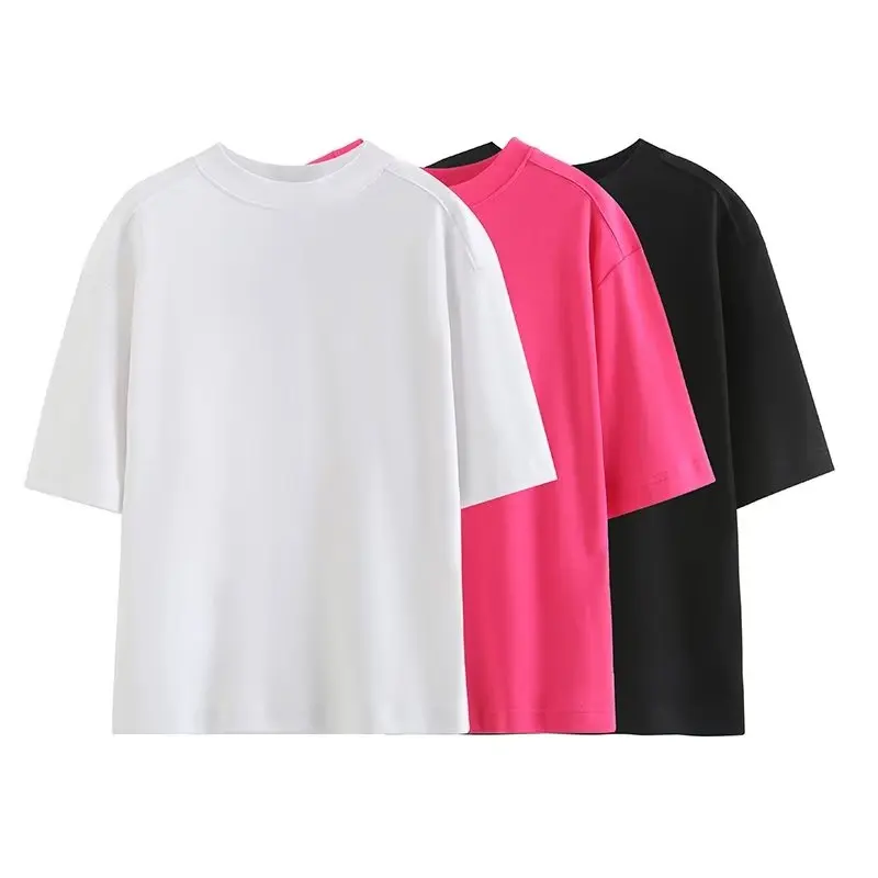 

Женская футболка с коротким рукавом, с круглым вырезом