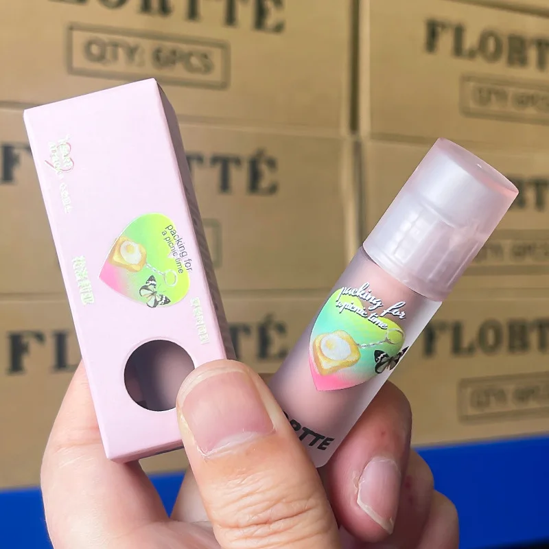 Жидкие тени для век FLORTTE мерцающие и металлические блестящие