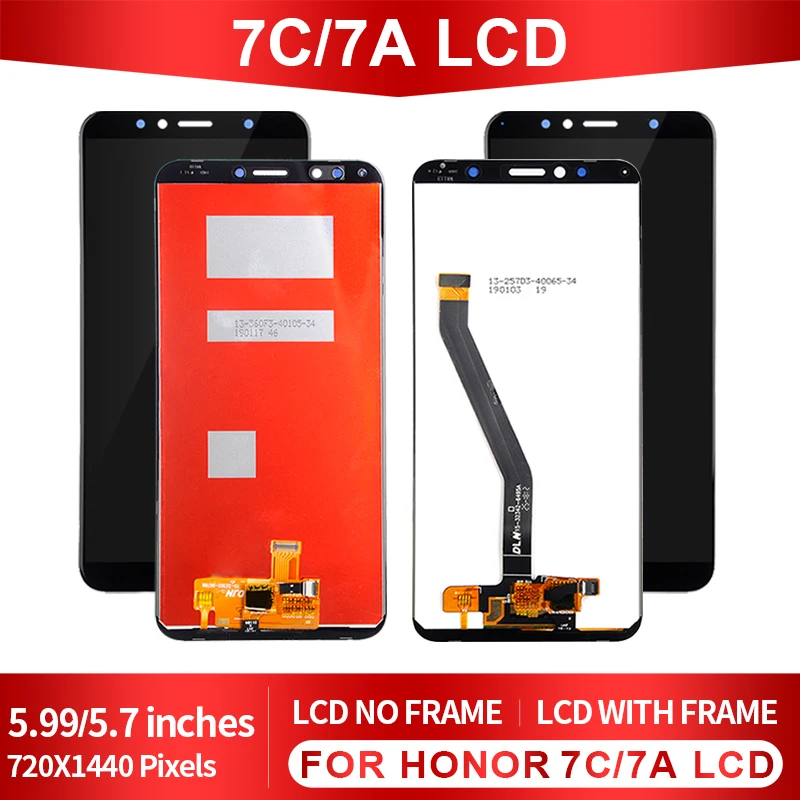 НОВЫЙ Дисплей с сенсорным экраном Digitizer для Huawei Honor 7C 7A Pro Lcd ATU LX1 L21 AUM-L29 L41 сборка с бесплатной доставкой.