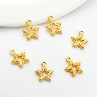 zinc alloy hollow star charms 20pcslot for diy jewelry making finding accessories