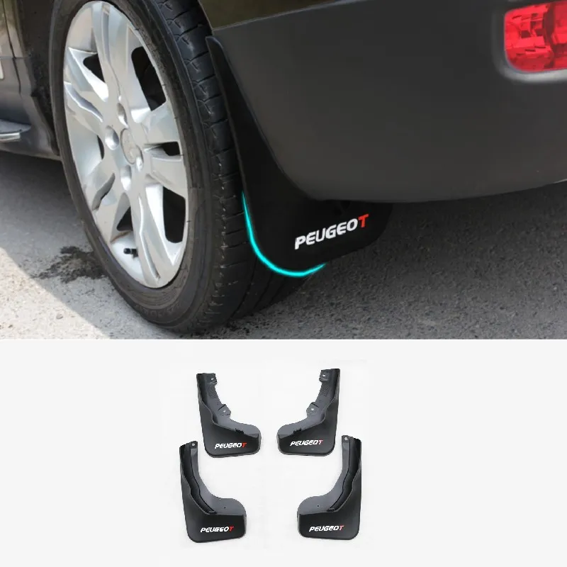 

Car exterior modification protective accessories wheel fenders for Peugeot 3008
