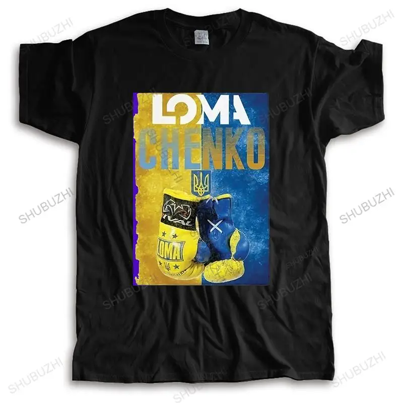 

new fashion High Quality t-shirt men crew neck tees Lomachenko Loma chenko Cotton summer T-shirt Drop Shipping