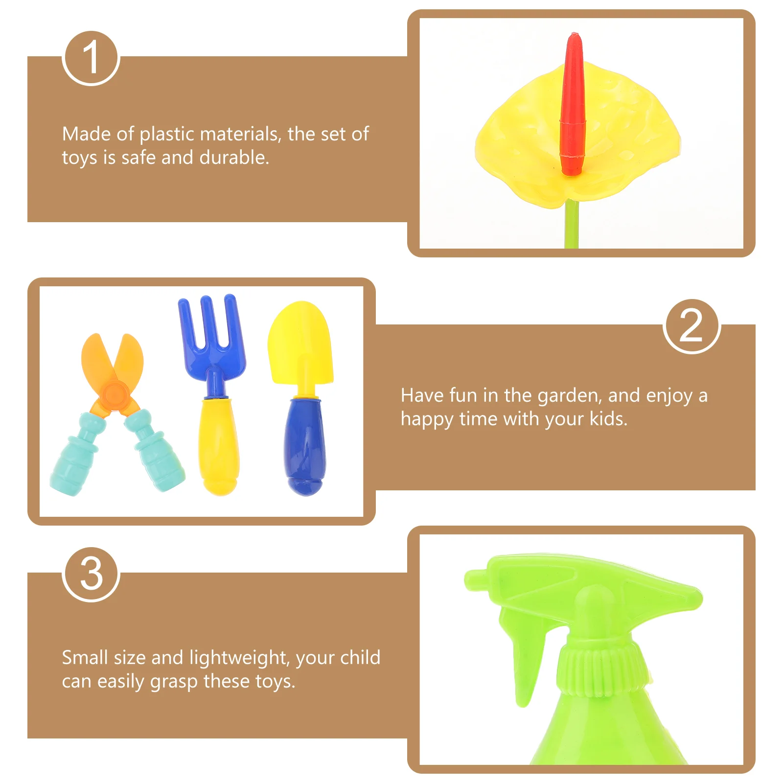 Цветочные игрушки Детские Tylonal Дети инструменты для посадки Цветочная