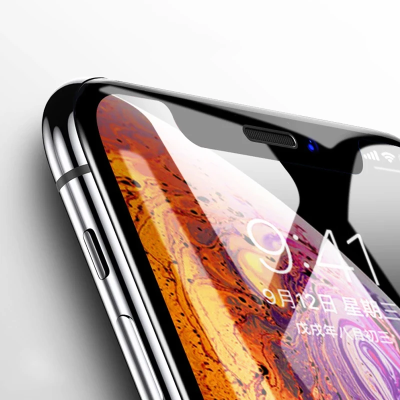 3Pcs 21D HD Tempered Glass For iPhone 11 12 13 PRO MAX X XS XR 6 7 8 14 Plus Mini SE 2020 Screen Protector Full Cover Protective