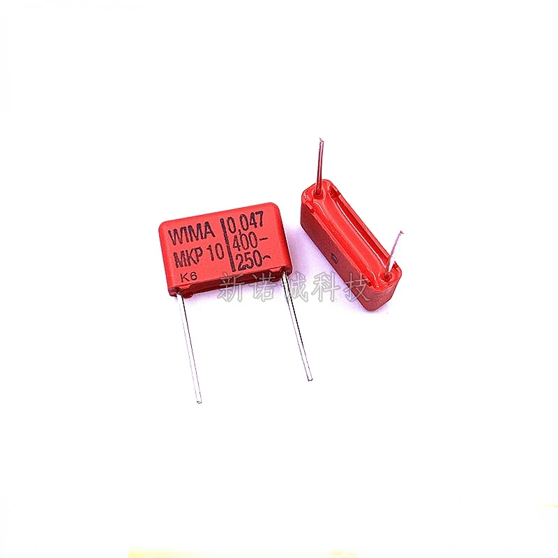 5pcs/50pcs Germnay WIMA 473 400V 0.047UF 47nF 473J 5% MKP10 Pitch 15mm | Capacitors
