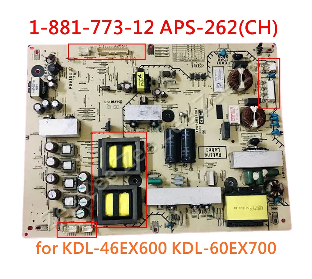 

Good working for KDL-46EX600 KDL-60EX700 original power board 1-881-773-12 APS-262(CH) (100% test before shipment)