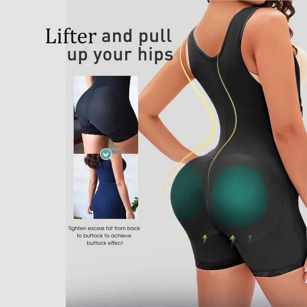 Корректирующее белье для живота и ягодиц полноразмерное корректирующее боди
