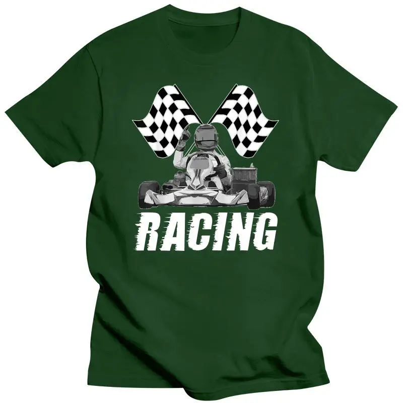 Новая футболка для картинга гоночная