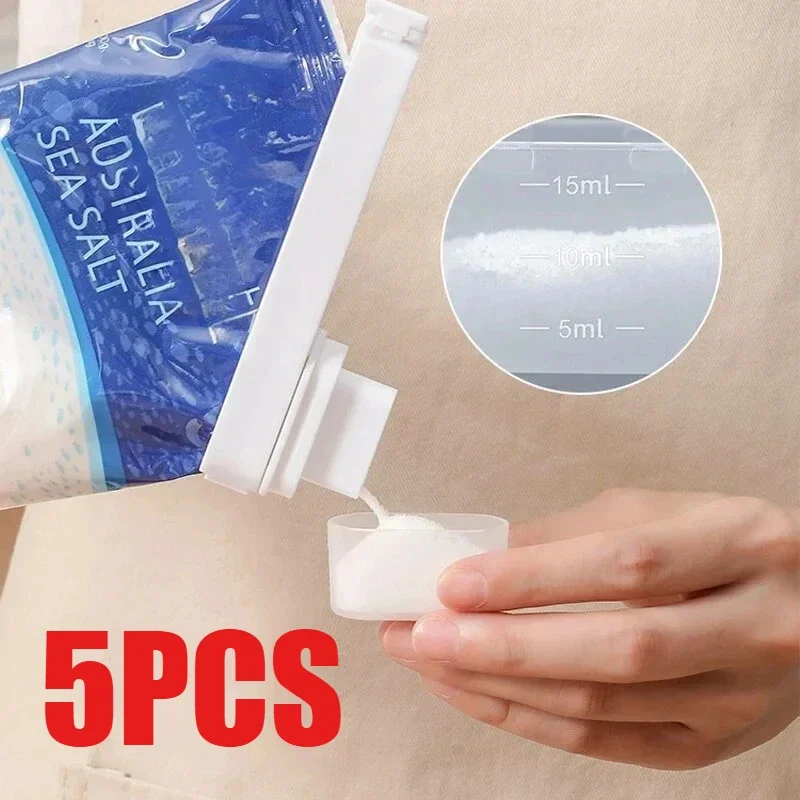 5 шт. портативный кухонный держатель для хранения продуктов питания и закусок