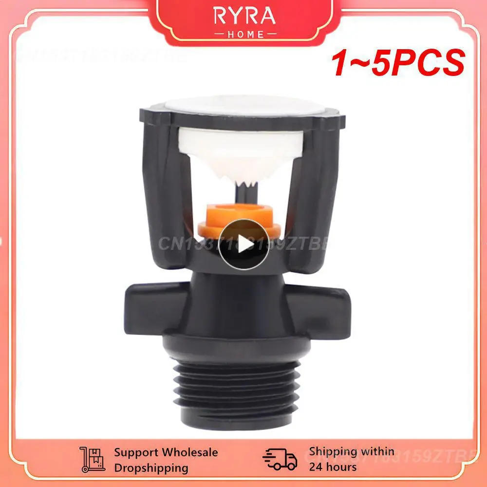 

1~5PCS Male Thread Rotating Sprinklers Irrigation Water Spray Sprinkler Lawn 360° Rotary Watering Nozzles garden watering