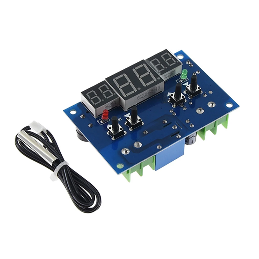 

1PCS DC12V thermostat Intelligent digital thermostat temperature controller With NTC sensor W1401 led display