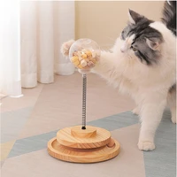 cat decompression toy pet stress relief tool funny with spring leaking food ball wooden teasing cat toy %d0%b8%d0%b3%d1%80%d1%83%d1%88%d0%ba%d0%b8 %d0%b4%d0%bb%d1%8f %d1%81%d0%be%d0%b1%d0%b0%d0%ba