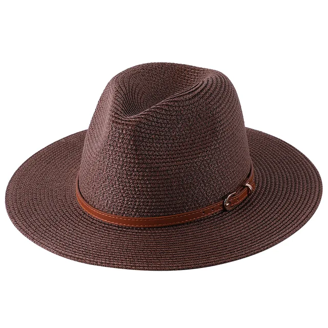 New Natural Panama Soft Shaped Straw 