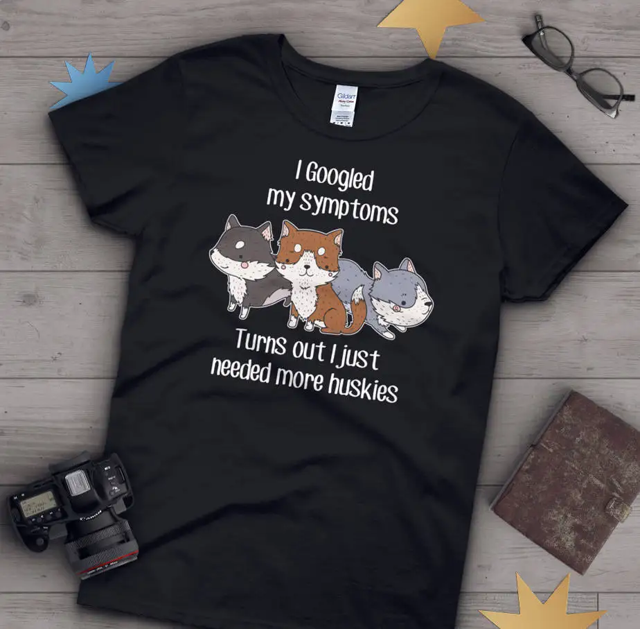 Забавная футболка с хаски для любителей собак топы милым домашним животным