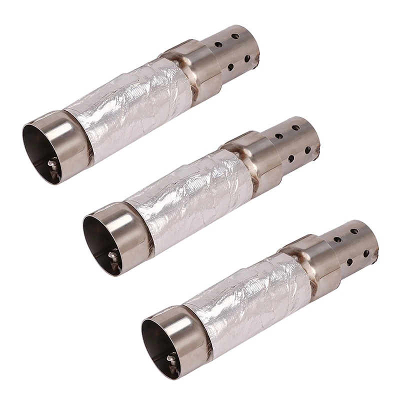 

3X Motorcycle Quiet Baffle Exhaust Pipe Muffler For Shortshots Staggered And Sideshots Exhaust For Sportster Dyna