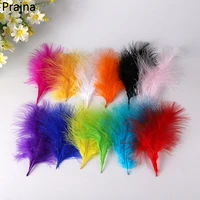 50pcs 10 18cm turkey feathers pheasant feathers for crafts feathers for jewelry making for clothes carnaval assesoires plumas