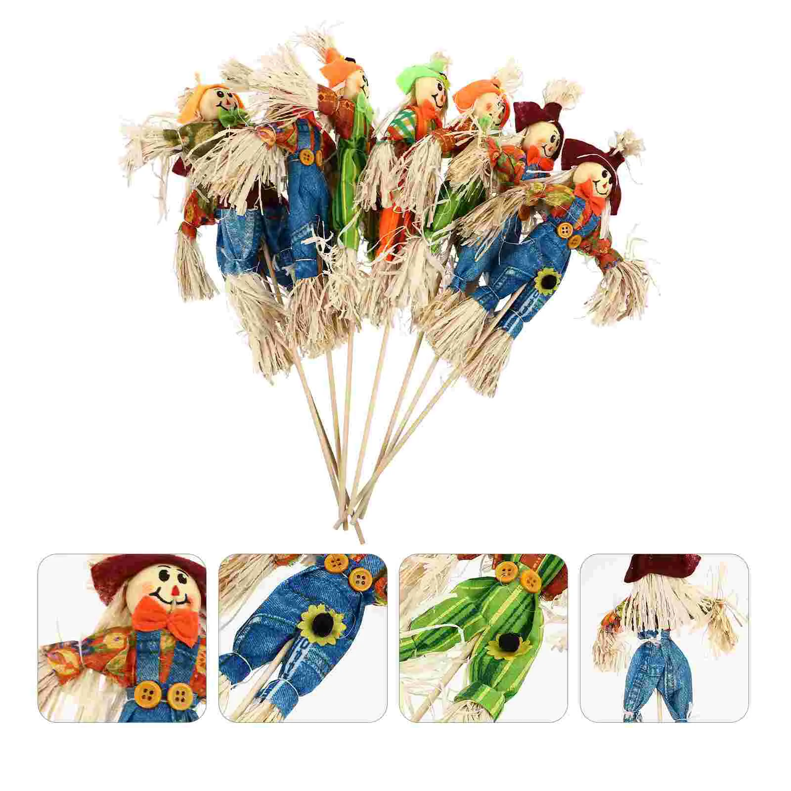 

Scarecrow Decorations Falldecoration Decor Thanksgiving Autumn Garden Harvest Happy Yardsmall Ghost Home Scarecrows
