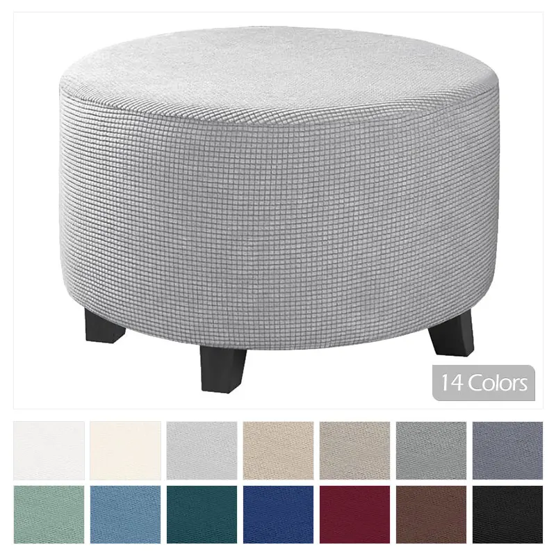 

Круглый чехол для табурета, чехол для табурета, защитный чехол для стула для гостиной