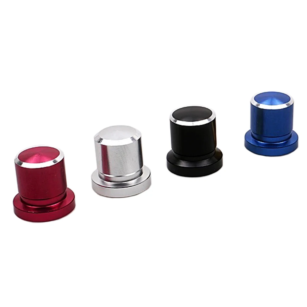 1 шт. Серебряный алюминиевый сплав амортизатор с винтовой крышкой пылезащитный