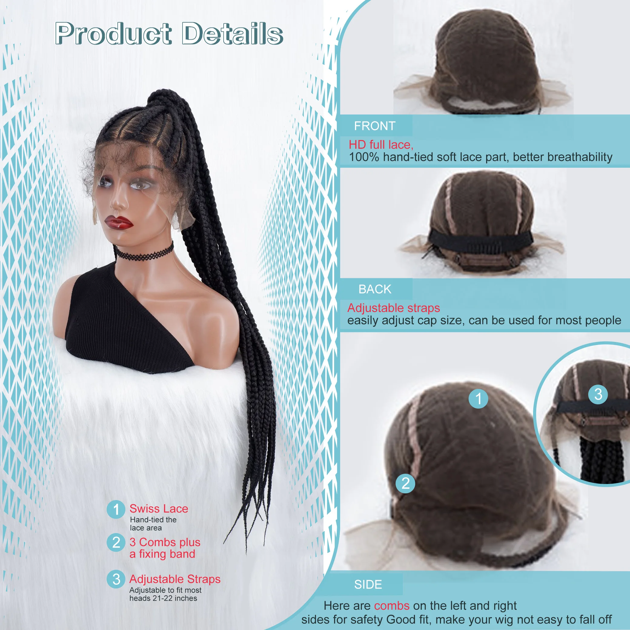 Рисунок 4 - Парик Akono Плетеный женский