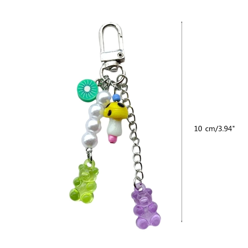 Брелок для телефона с изображением медведя