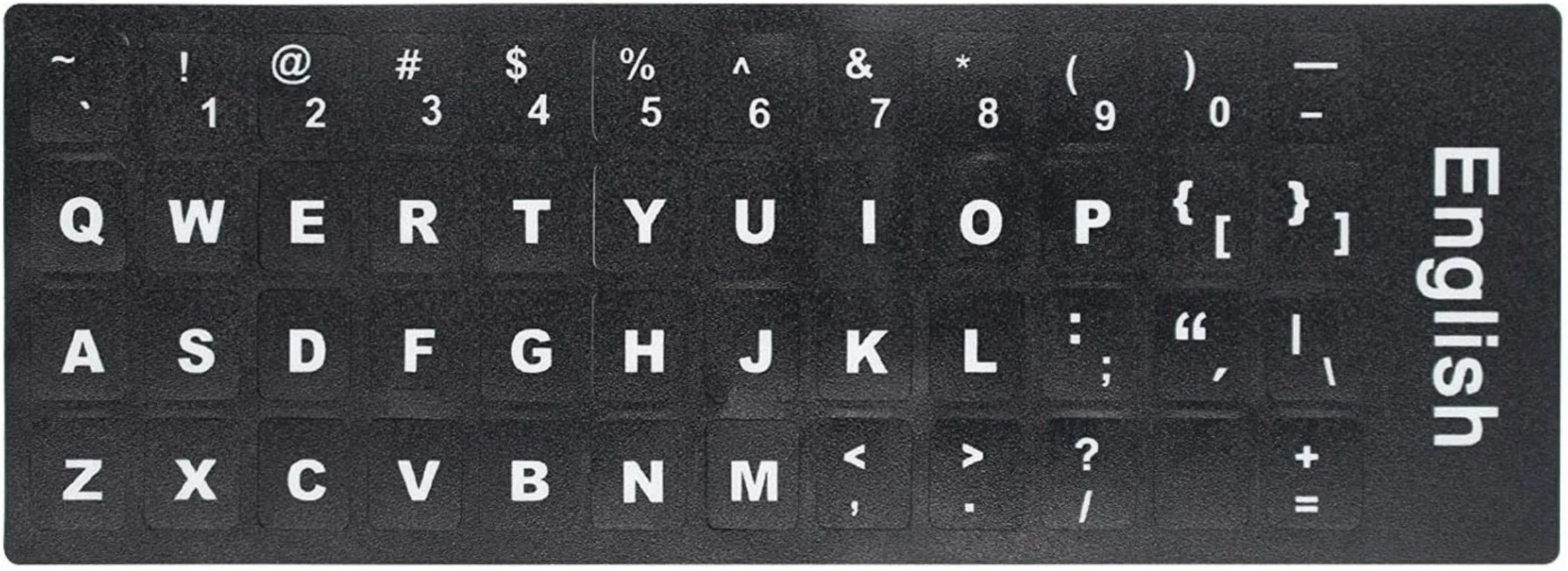 

Keyboard Letters Replacement Sticker English/Russian/Korean/Spanish/Italiano/Language for Computer Laptop Notebook Desktop