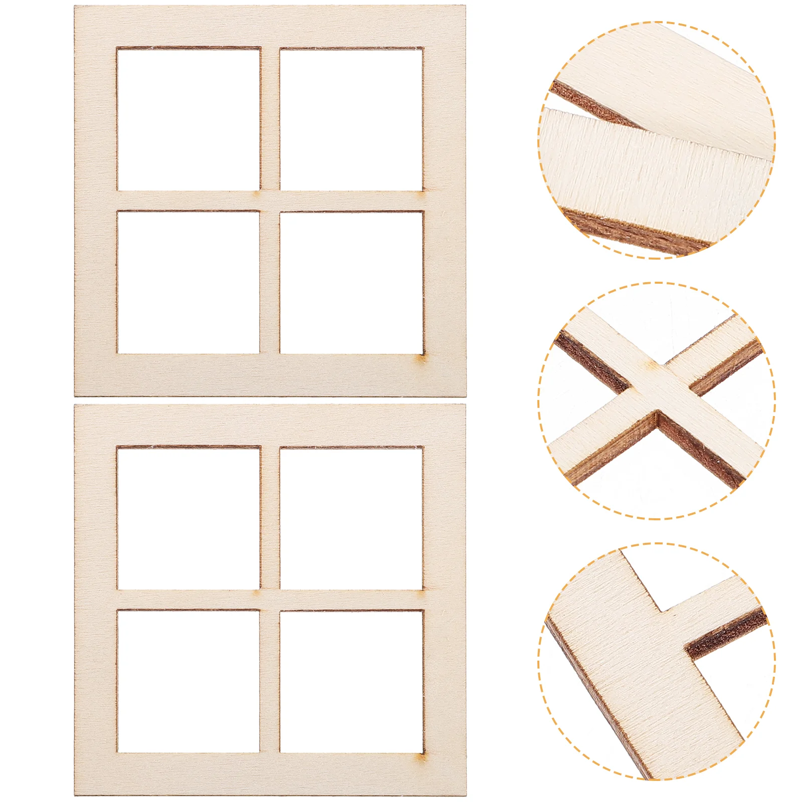 16 шт. деревянные украшения для дома