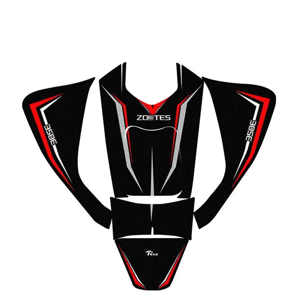 

Для Zontes 350e Tank Pad 3M наклейки чехлы для бензина Fueltank Protector комплект накладок на бак наклейки аксессуары для мотоциклов велосипед E E 350