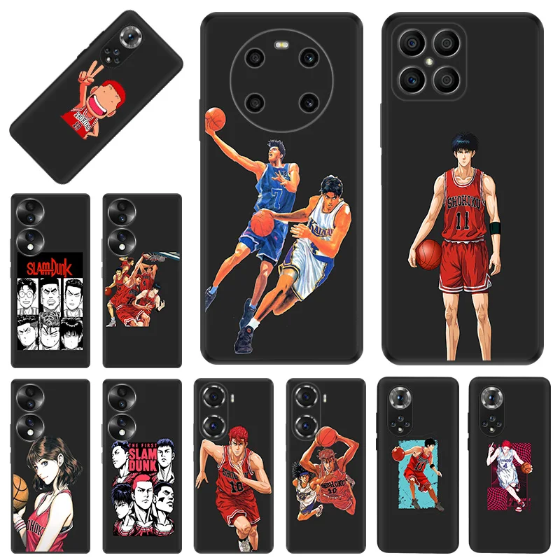 Чехол для телефона Honor X9b X6 a X7 X8 b 4G 70 90 x7b x9a Magic5 Slam Dunk Huawei P20 P30 P40 Lite P-SmartZ Мягкий