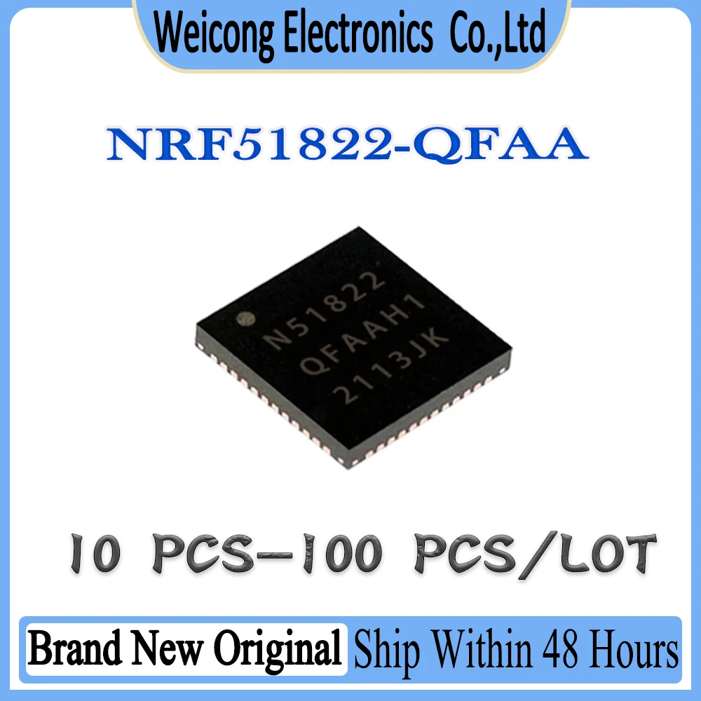 

NRF51822-QFAA NRF51822-QFA NRF51822-QF NRF51822-Q NRF51822 NRF5182 NRF518 NRF51 NRF5 NRF IC MCU Chip VFQFN-48