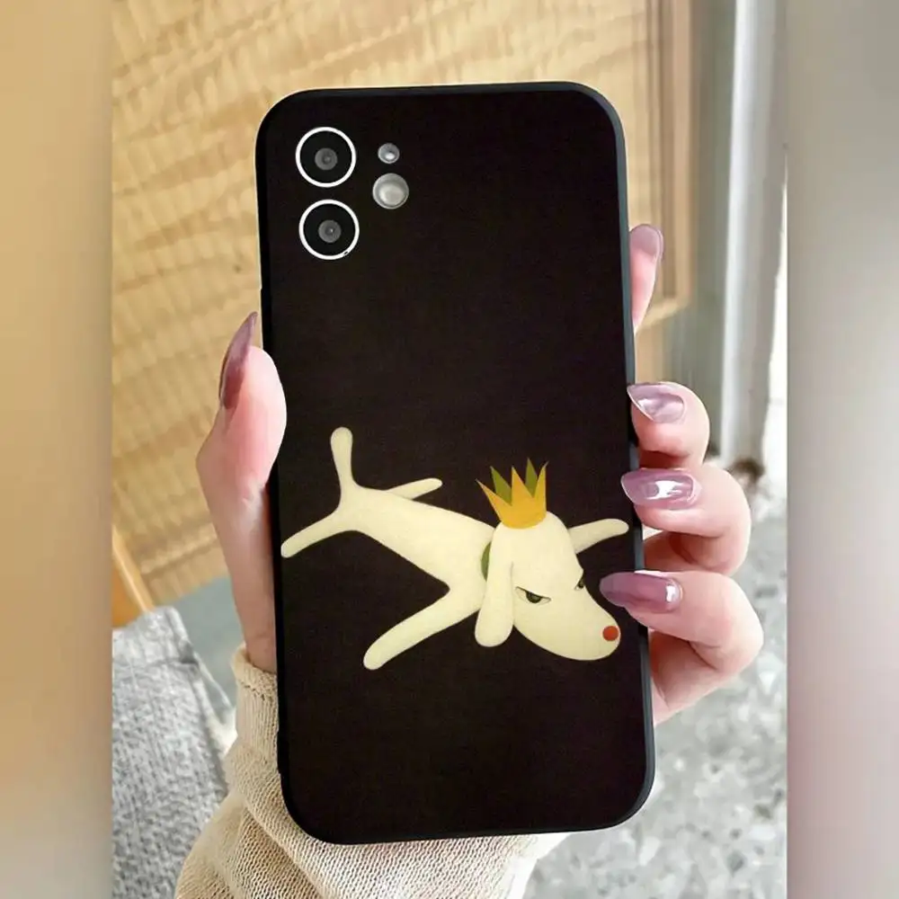 Чехол для телефона Yoshitomo Nara Art, магнитный силиконовый мягкий чехол для iPhone 17 16 15 14 13 12 11 Plus Pro Max Air, 1 шт. (art.: 3920d81aed2fb) - 3920d81aed2fb