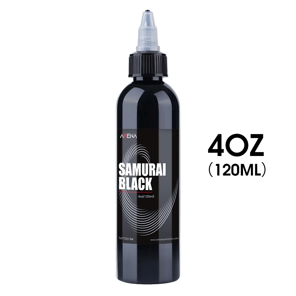 3 бутылки 4OZ 120ml Арена Окончательный самураев фантазия татуировщика чернила