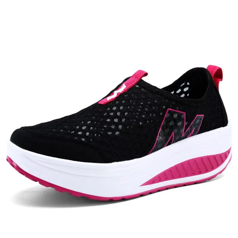 

Наклонные женские кроссовки 2022, облегченная детская спортивная обувь, спортивные кроссовки для бега. Массивные эспадрильи мятно-зеленого ц...