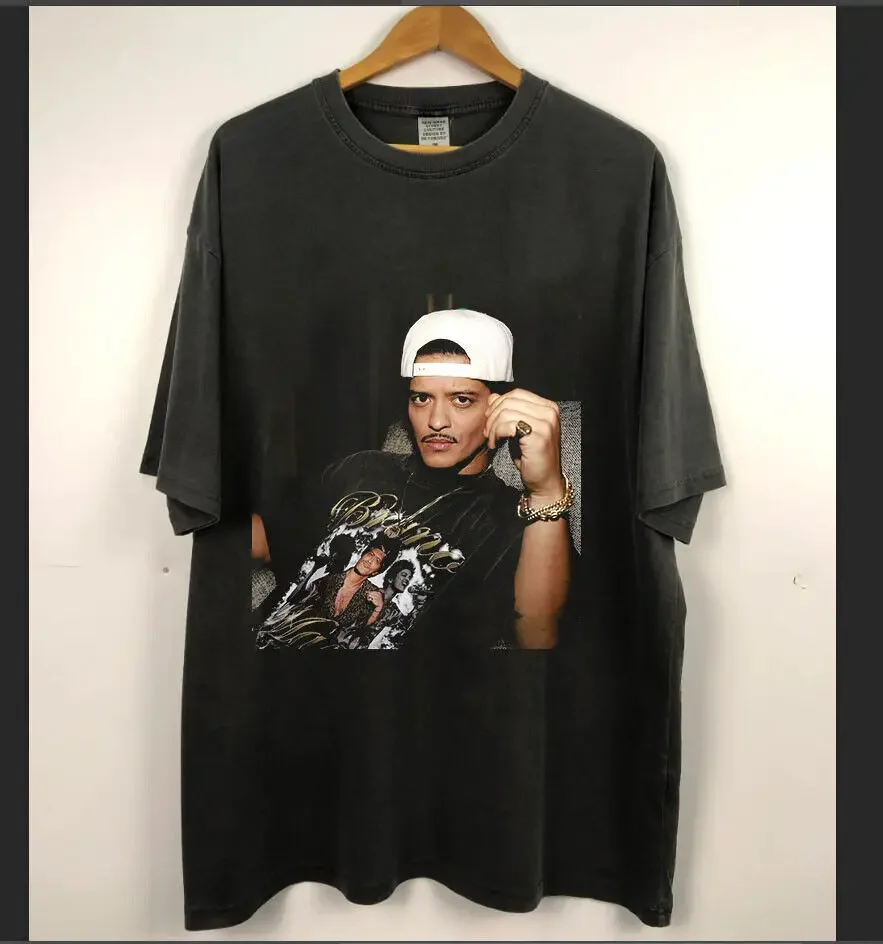 Музыкальная рубашка Bruno Mars концерт Бруно Марса 2023 футболка An19319