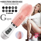 10-скоростной вагинальный вибратор для точки G, Стимулятор клитора с зарядкой от USB, Женский вагинальный мастурбатор, вибратор, массажер, секс-игрушка для взрослых