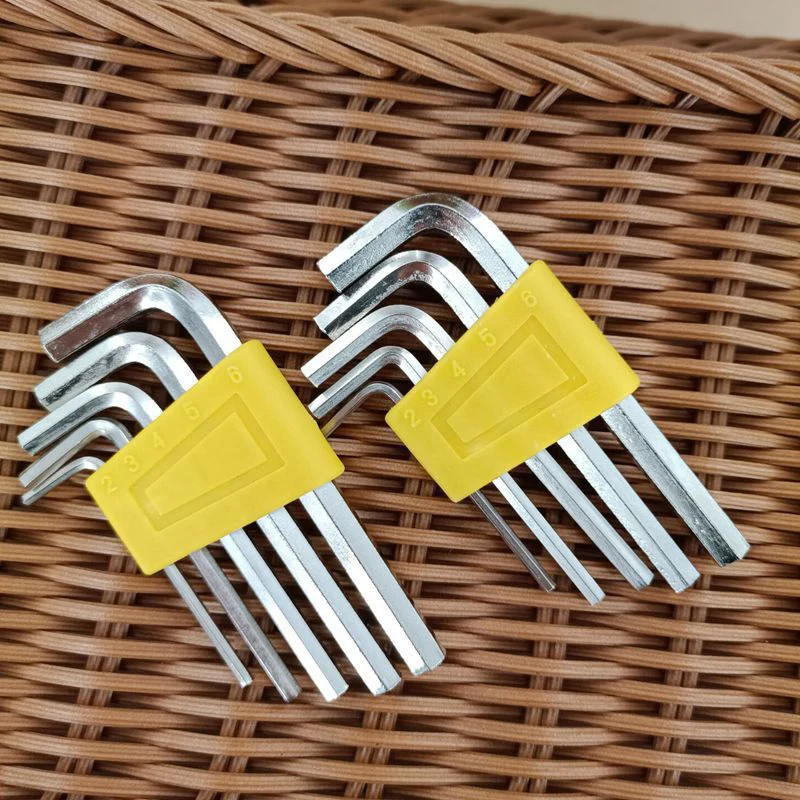 

5 Pcs Allen Wrench Metric Wrench Inch Wrench L Wrench Size Allen Key Short Arm Tool Set Easy To Carry In The Pocket Tools Set