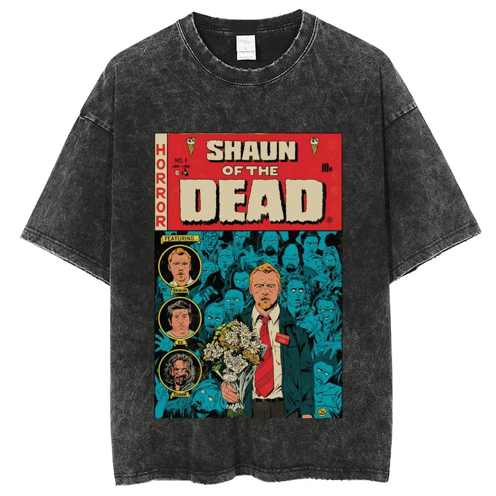 

Men Hip Hop Vintage 90s T-Shirt Street Wear 2023 Fashion Trends Printed T-Shirts Oversized O-Neck Loose Top Tide Streetwear