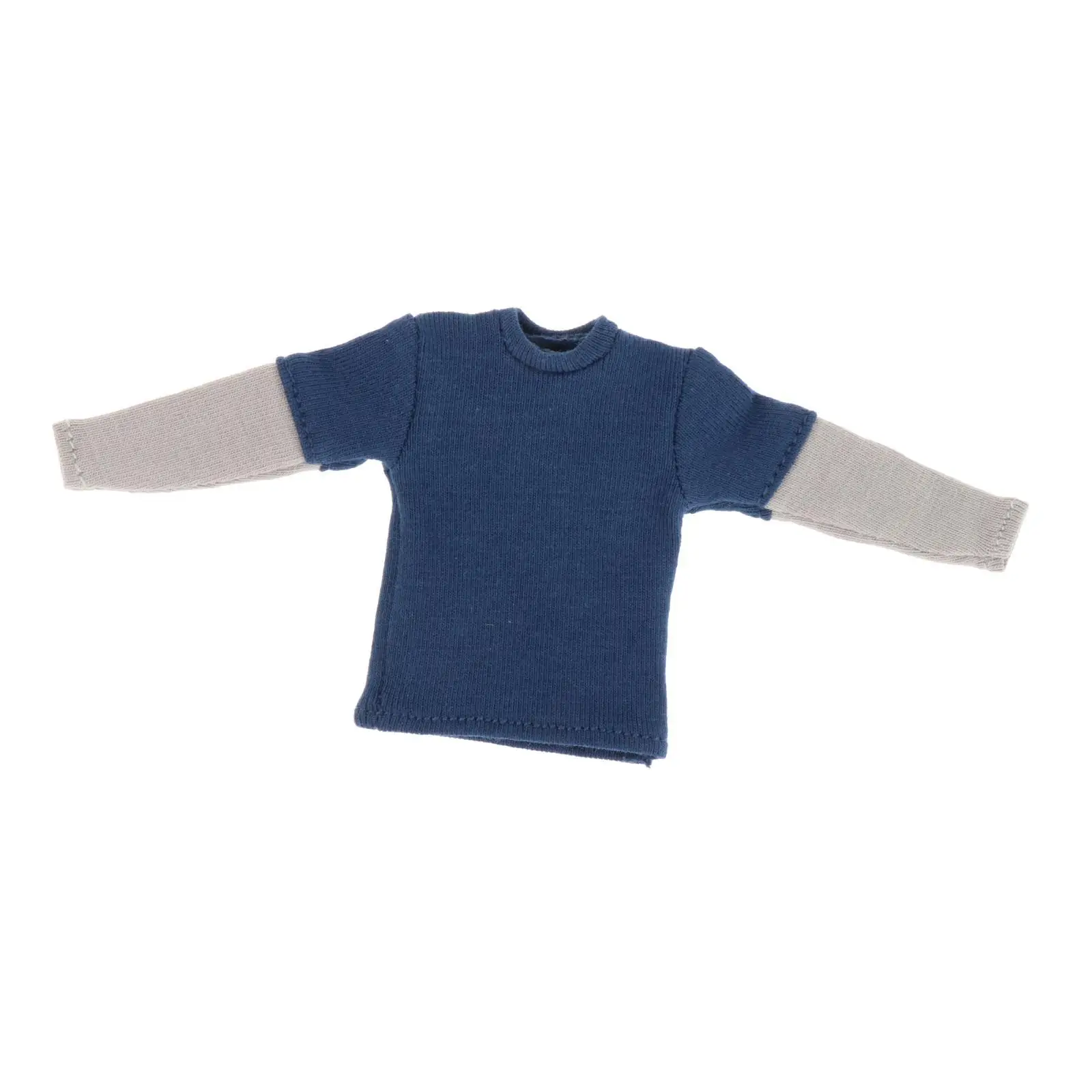 

1/12 Male T Shirt Handmade Doll Clothes Costume Miniature Clothing for 6" Doll Model Male Soldiers Figures Accessories