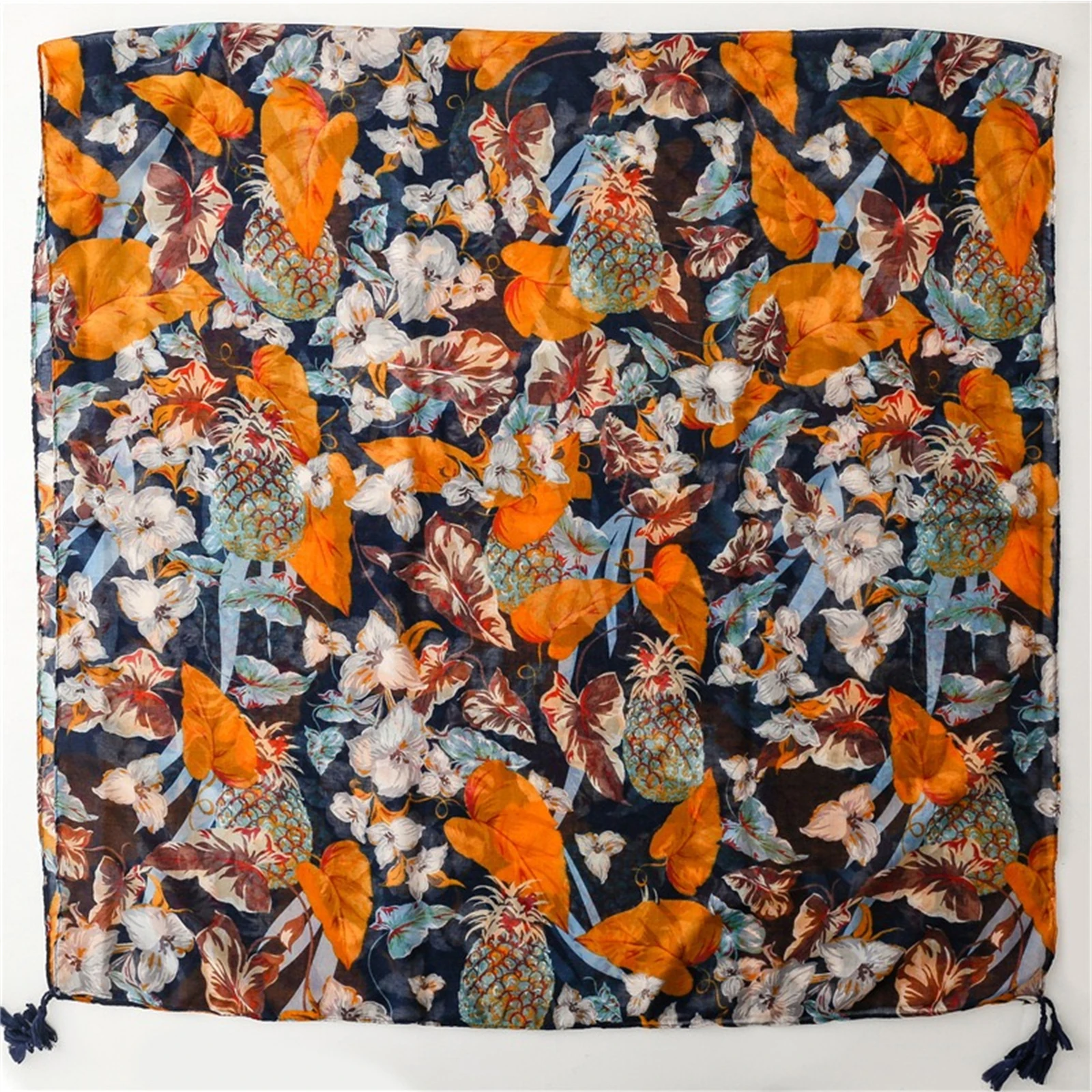 Новая бандана Four Seasons мусульманский платок 180*85 см модный теплый пляжный