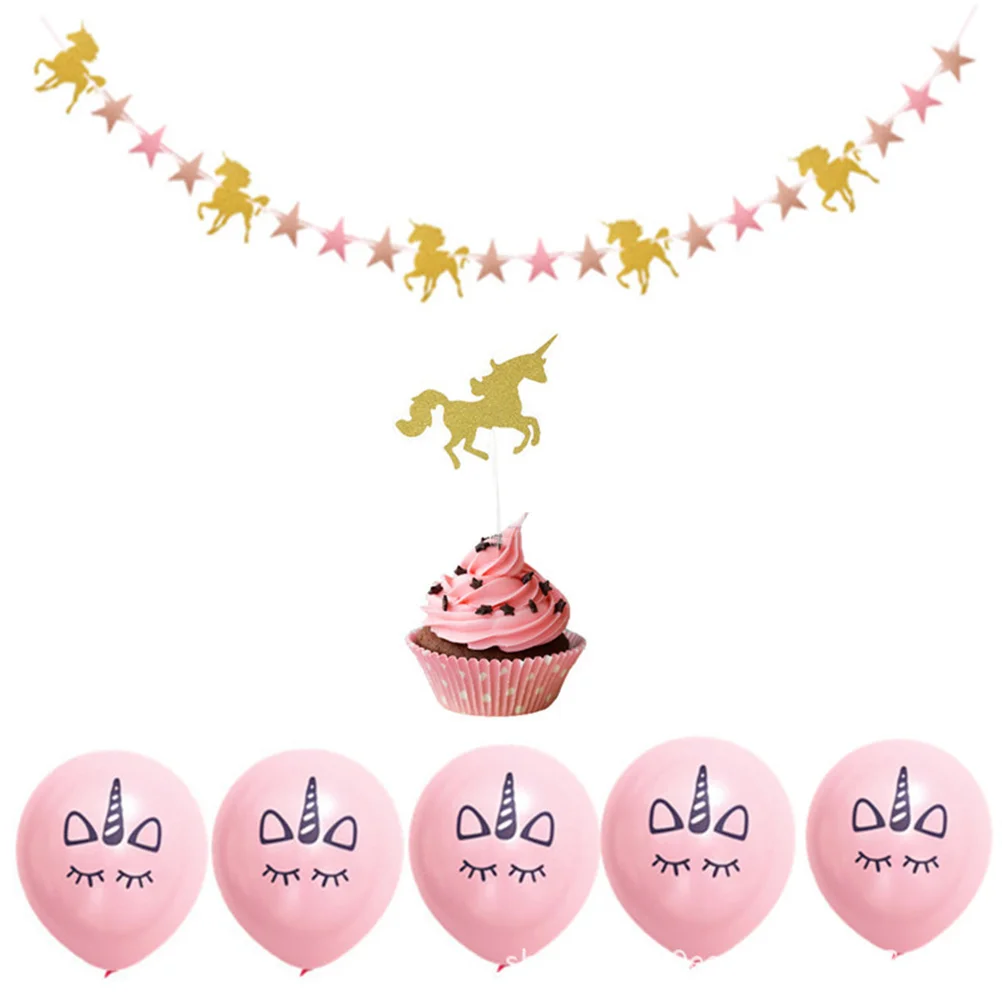 50 шт. 10-дюймовые воздушные шары с единорогом латексные резиновые сувениры для дня