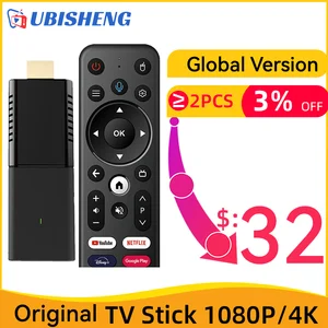 Global Version UBISHENG Smart TV Stick Android 10 Allwinner H313 Quad Core 4K 60fps TV Stick Dual Wi in India