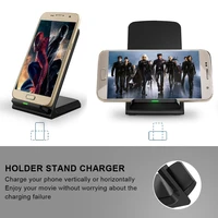15W Wireless Charger Stand For iPhone Pro Max Samsung S21 S20 S10 Fast Charging Dock Station Phone Holder