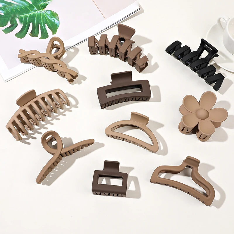 

3 шт., женские Акриловые зажимы для волос с цветами