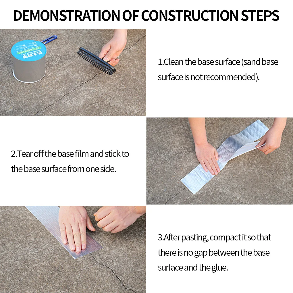 Алюминиевая фольга Бутилкаучуковая самоклеящаяся лента устойчивая к высоким