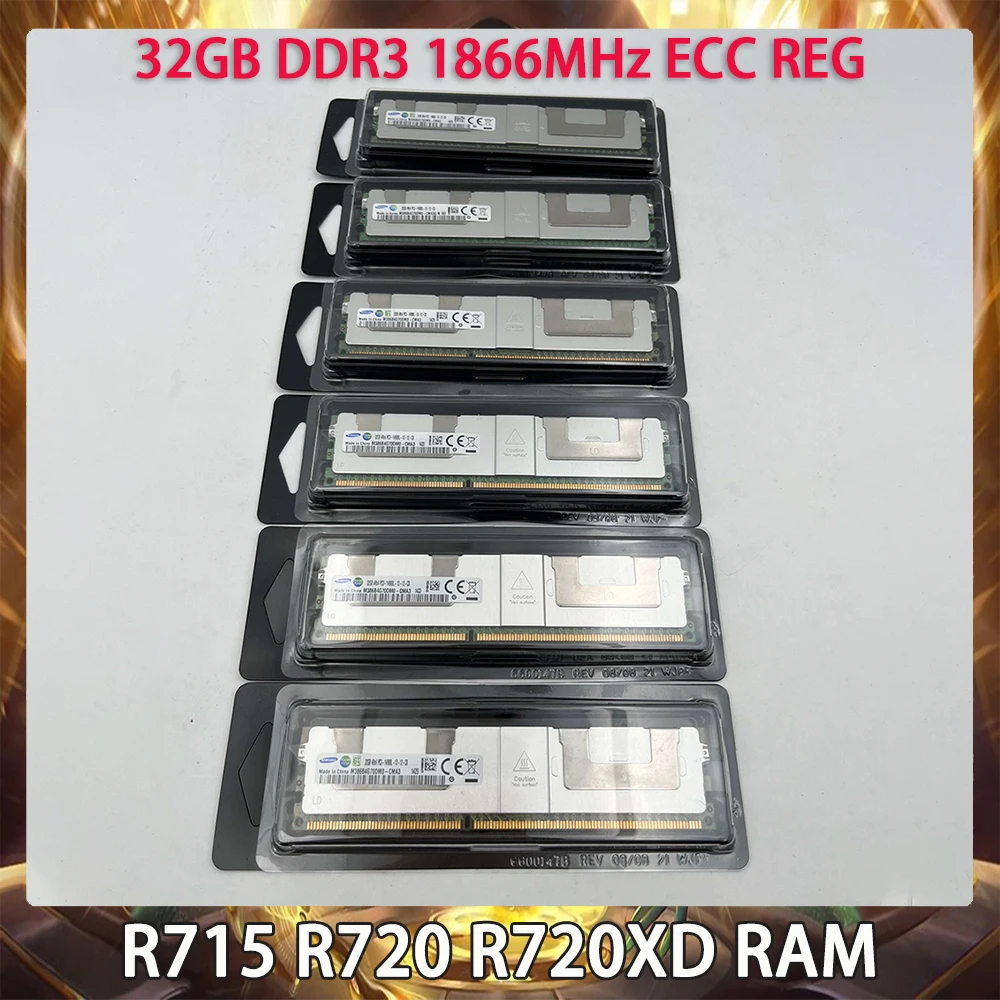 Память для сервера DELL R715 R720 R720XD, 32 ГБ DDR3 1866 МГц