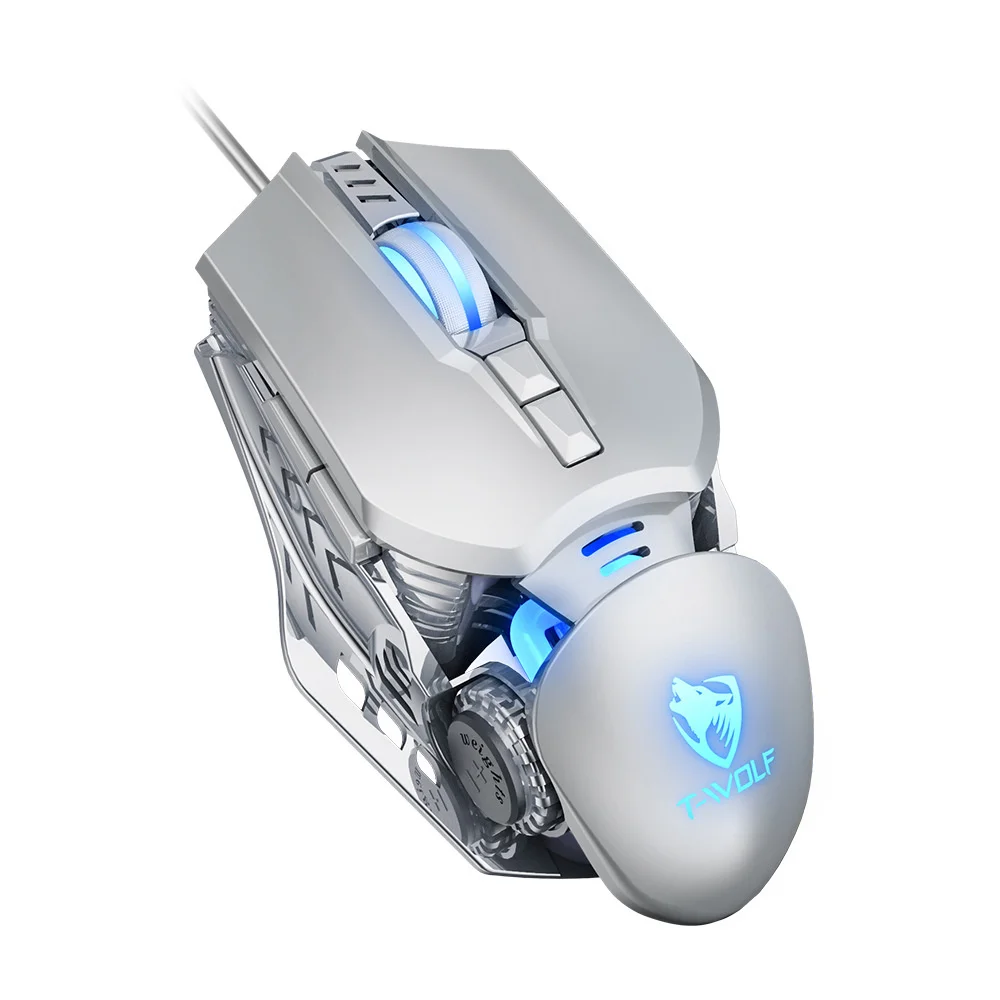 5600 DPI Luminous Wired Gaming Mouse LED Optical USB Compute