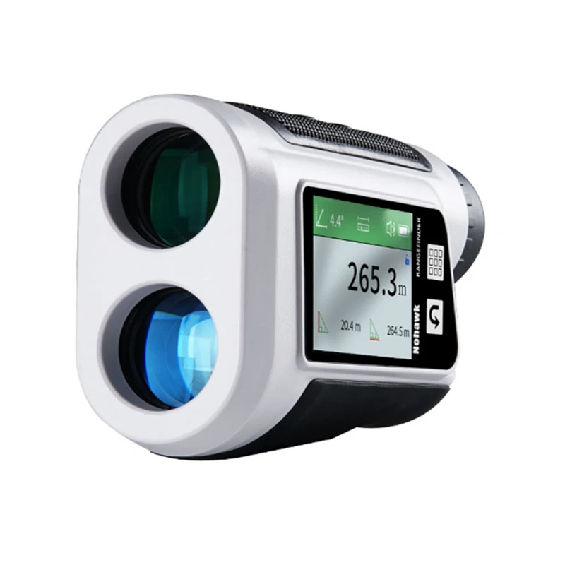 

Sport Golf Rangefinder Hunting Range Finder Rechargeable Press Screen Distance Measuring With Flag-Lock 600M