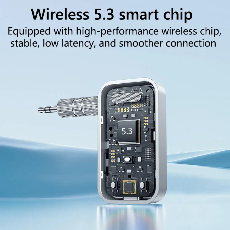 Автомобильный комплект JaJaBor Bluetooth с громкой связью адаптер-приемник 3 5 мм AUX