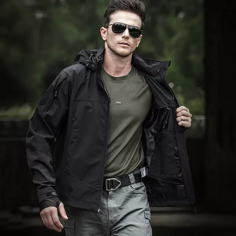 

NEW 2023 Quality Spring Tactical Jacket Coat Military Clothing Multi pockets Windproof Light Weight Casual Outwear Dropshipping