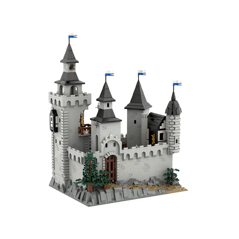 5524 шт. MOC Черный Сокол S Eyrie Замок Модель Строительство Рождественские Подарки Блоки Игрушка Сборка DIY Образовательный Кирпич Дети День Рождения (art.: 3920d33689bf4) - 3920d33689bf4